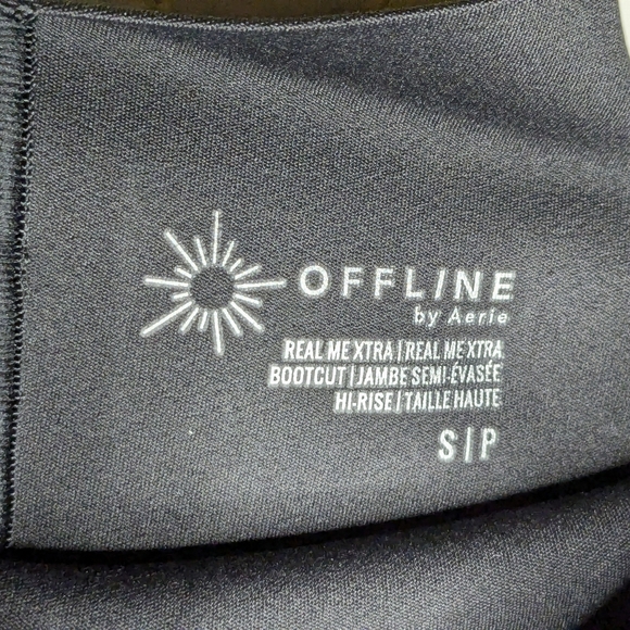 NWT OFFLINE By Aerie • Real Me Xtra Hold Up! Pocket Bootcut Legging • Small - Picture 5 of 8